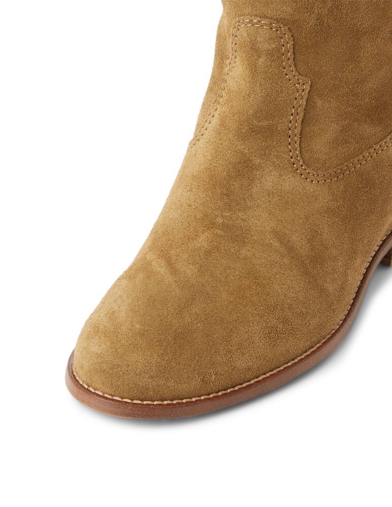 rinascente Isabel Marant Suede wedge boots Cleave - brown
