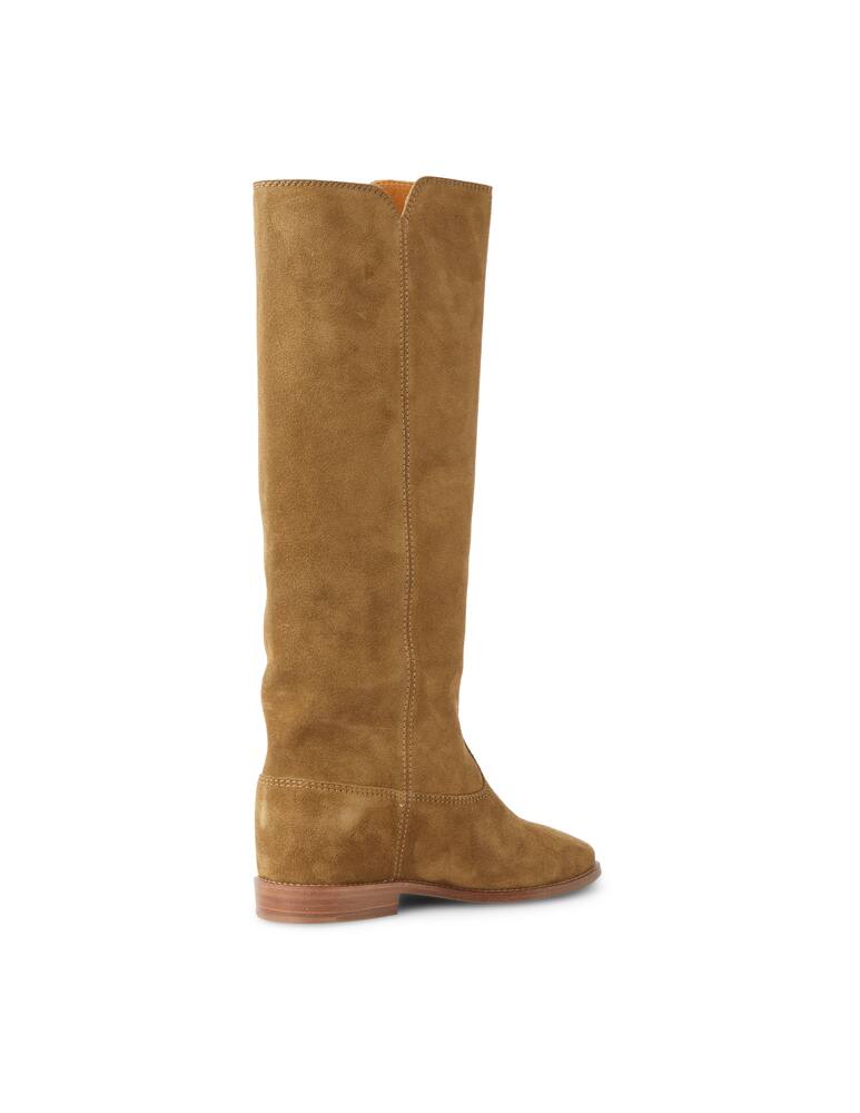 rinascente Isabel Marant Suede wedge boots Cleave - brown