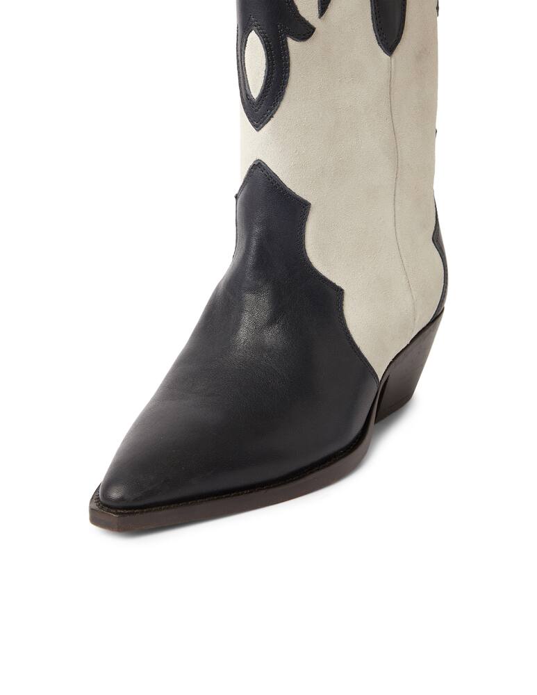 rinascente Isabel Marant Stivaletti camperos bicolor Duoni