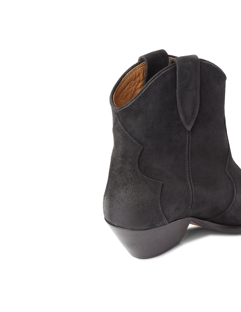 rinascente Isabel Marant Stivaletti camperos in suede Dewina - nero