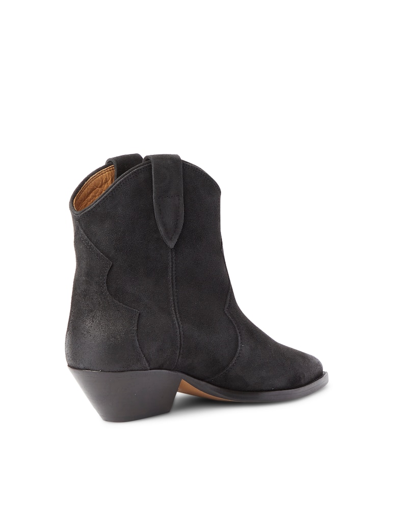 rinascente Isabel Marant Stivaletti camperos in suede Dewina - nero