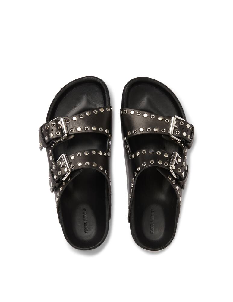 rinascente Isabel Marant Slides double buckle Lennyo