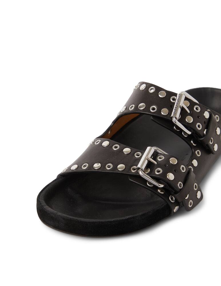 rinascente Isabel Marant Slides double buckle Lennyo