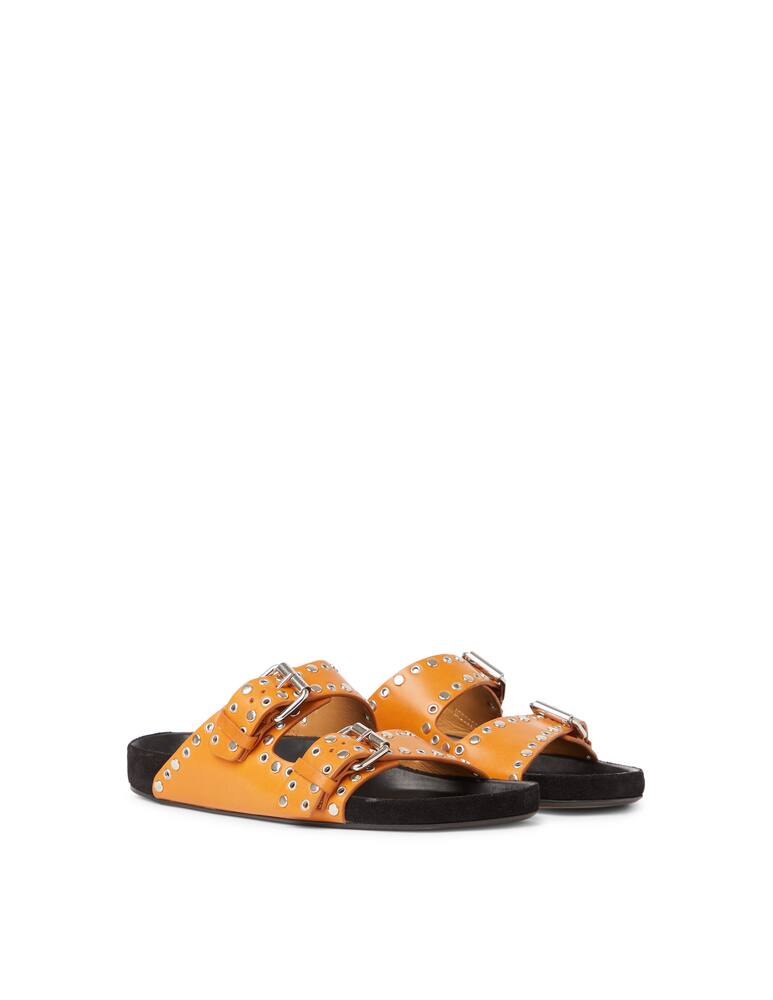 rinascente Isabel Marant Ciabattine doppia fibia Lennyo