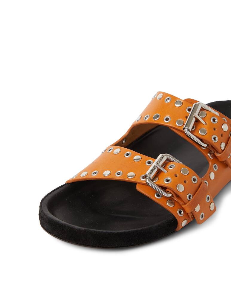 rinascente Isabel Marant Ciabattine doppia fibia Lennyo