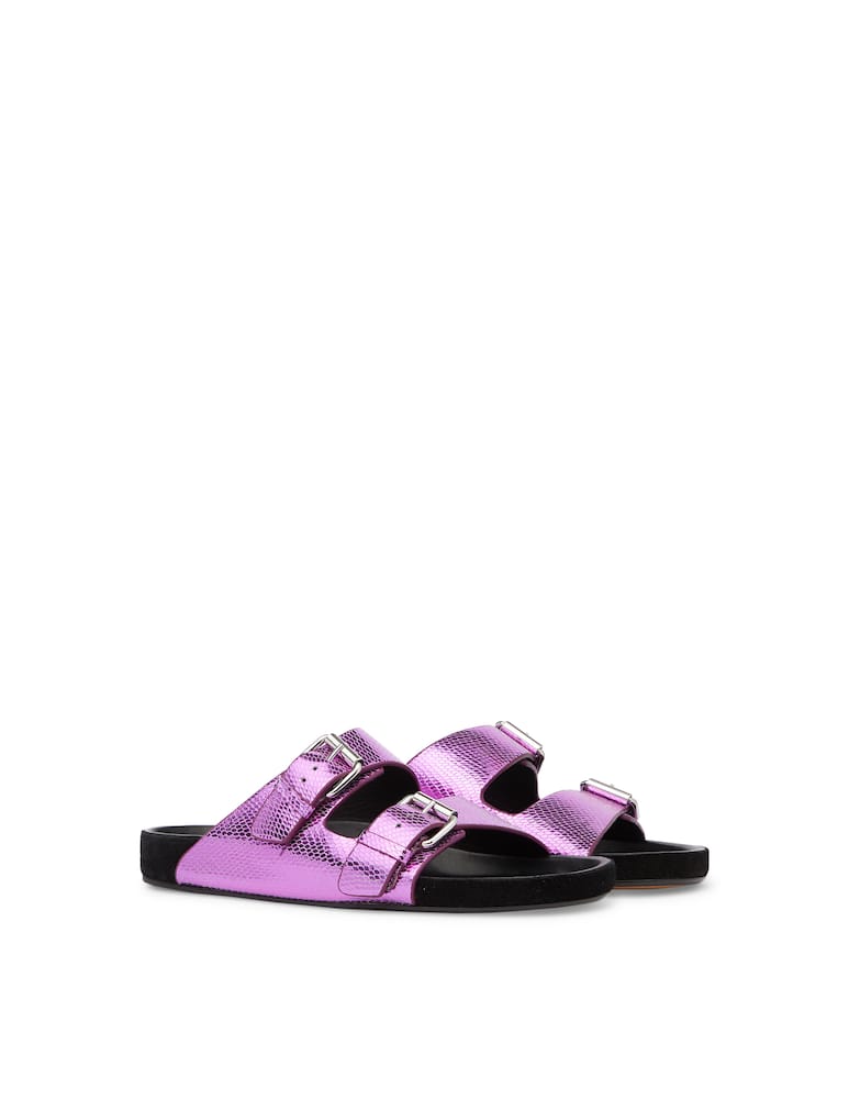 rinascente Isabel Marant Ciabattine Lennyo in pelle