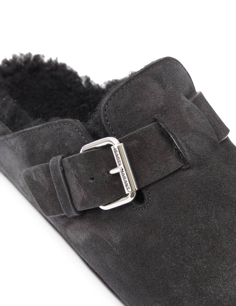 rinascente Isabel Marant Suede mules Mirvin