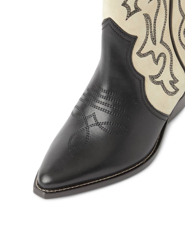 rinascente Isabel Marant Stivaletti texani in pelle scamosciata Duerto - nero