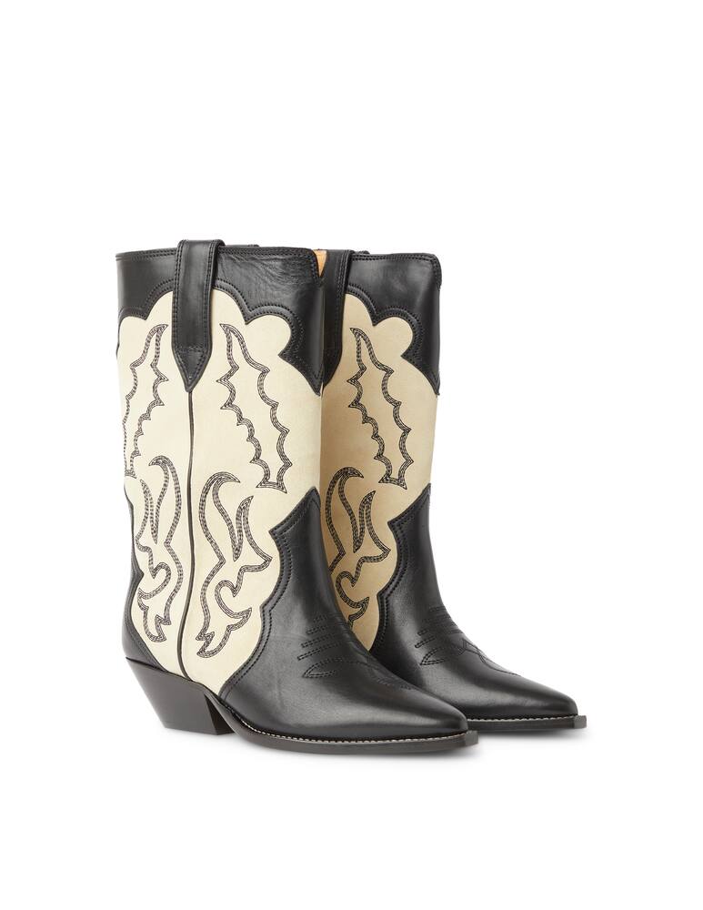 rinascente Isabel Marant Stivaletti texani in pelle scamosciata Duerto - nero