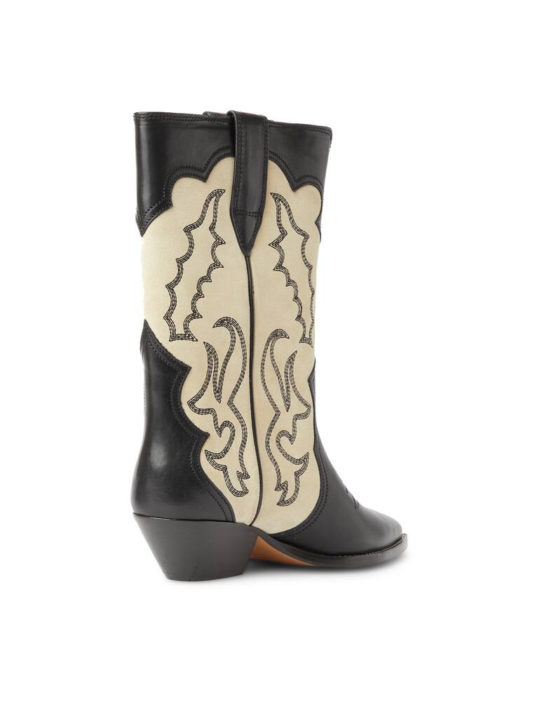 rinascente Isabel Marant Stivaletti texani in pelle scamosciata Duerto - nero