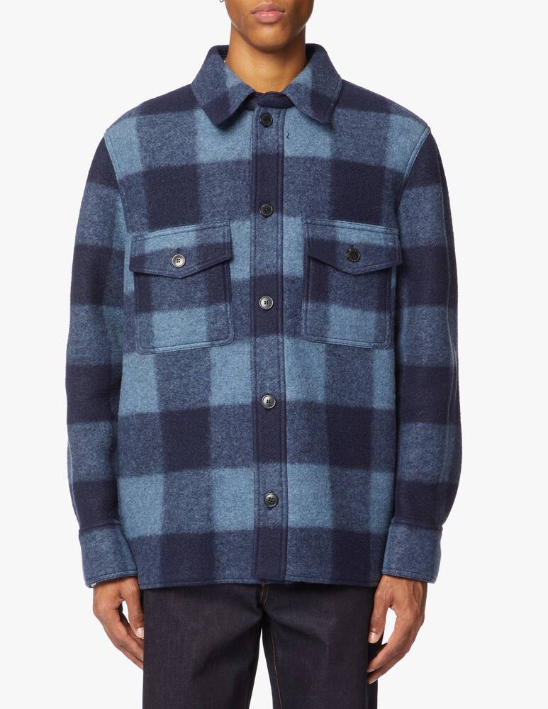 rinascente Isabel Marant Kevron check overshirt jacket