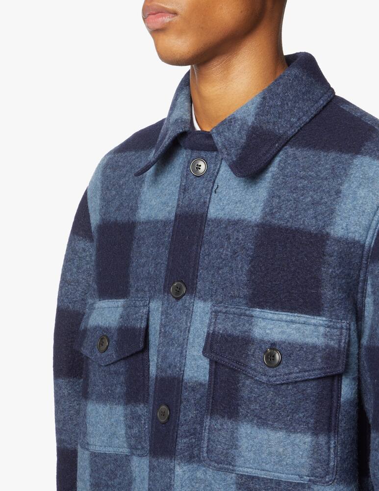 rinascente Isabel Marant Kevron check overshirt jacket