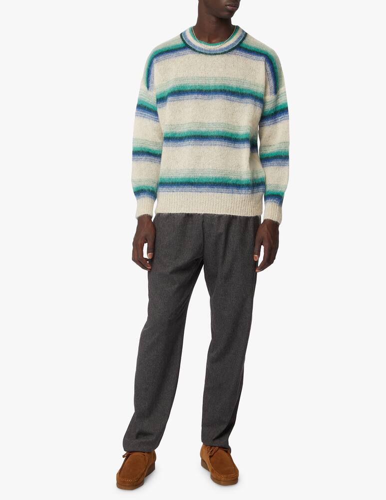 rinascente Isabel Marant Maglione in mohair a righe