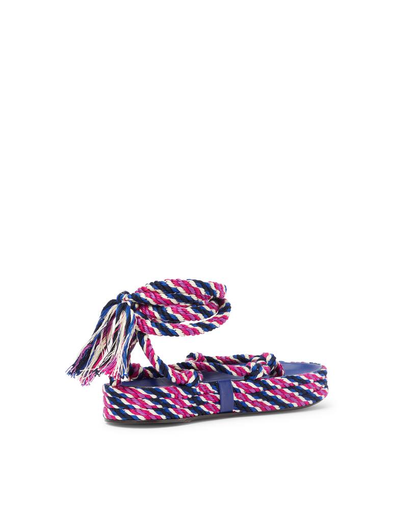 rinascente Isabel Marant Sandali corde Erol - rosa