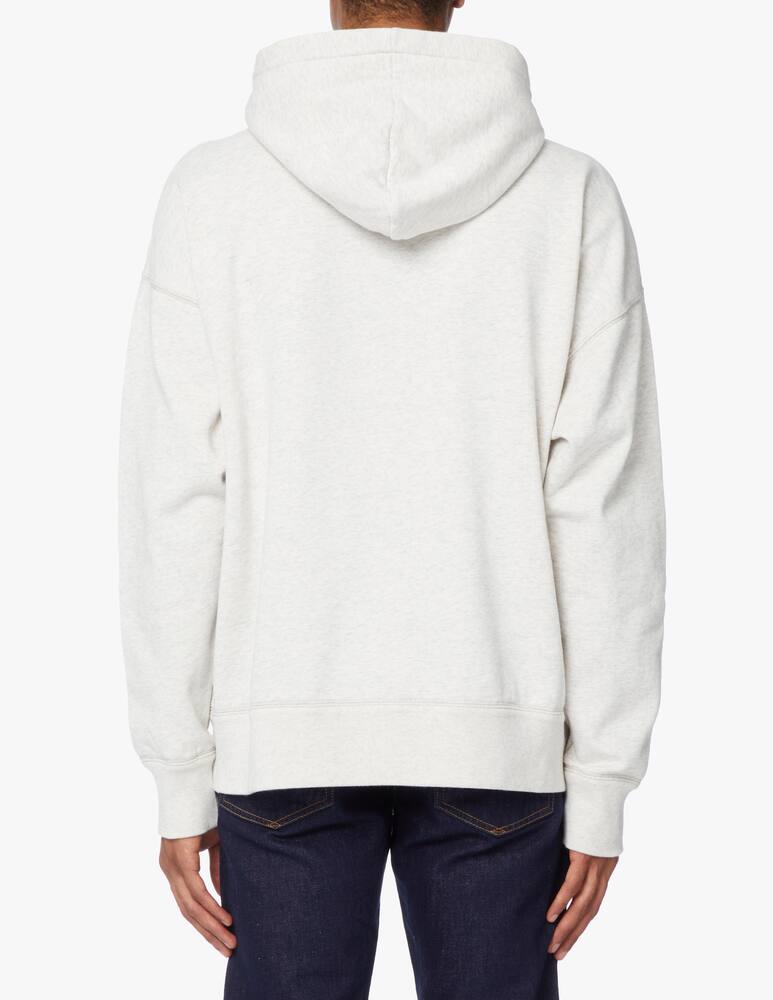 rinascente Isabel Marant Miley logo hoodie - beige