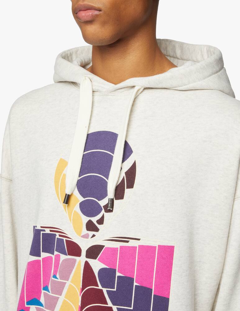rinascente Isabel Marant Logo hoodie - beige