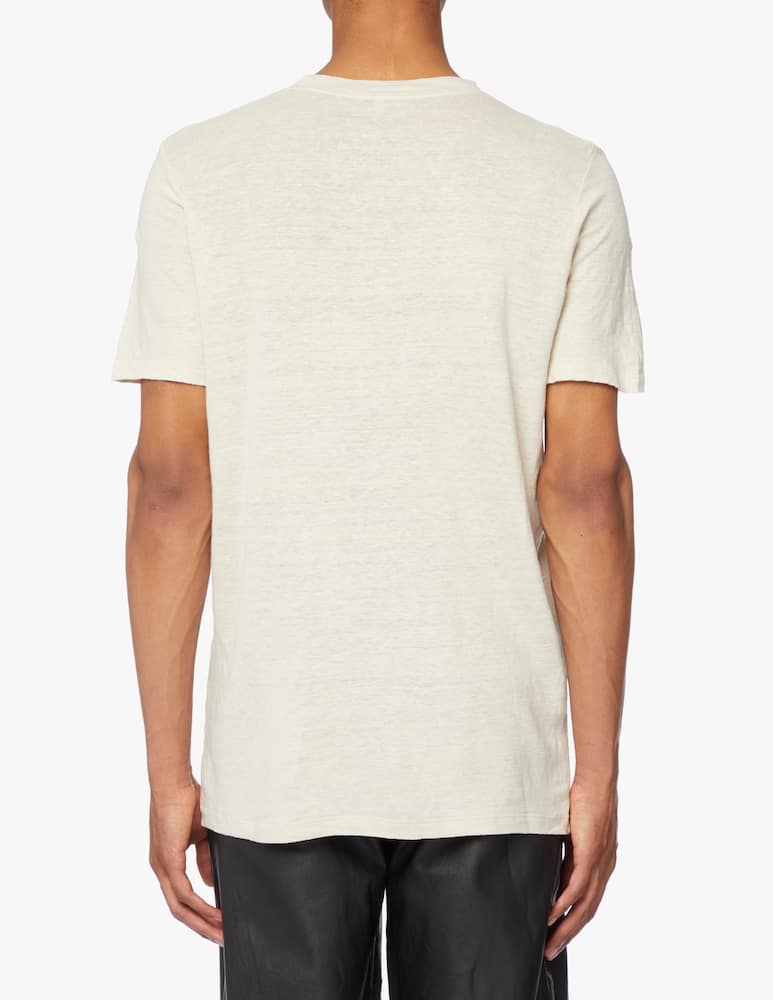 rinascente Isabel Marant Maglietta girocollo karman logo - beige