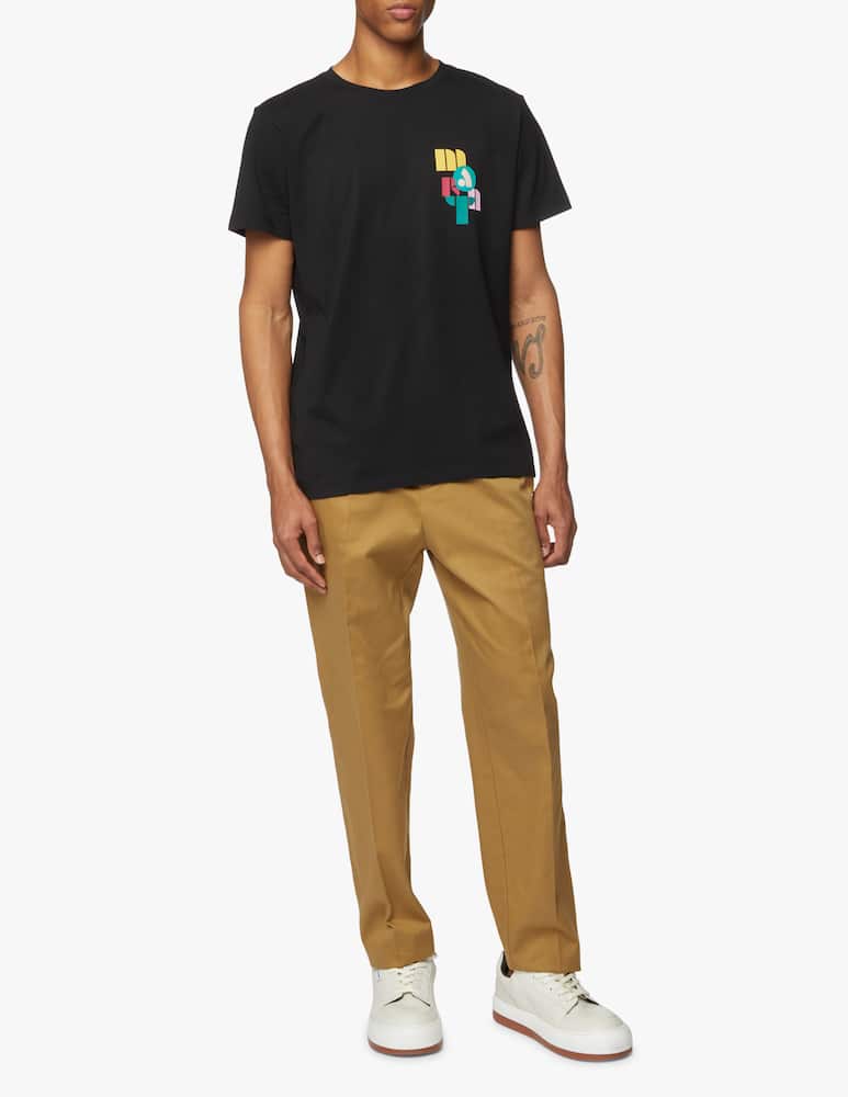 rinascente Isabel Marant Zafferh small logo t-shirt - black