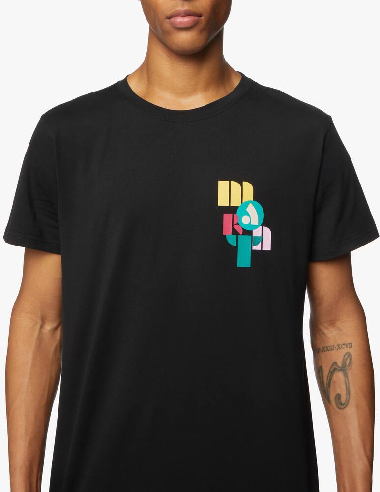 rinascente Isabel Marant Zafferh small logo t-shirt - black