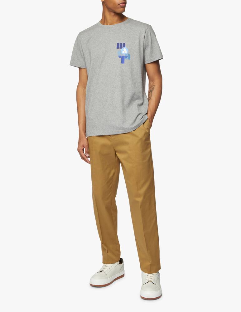 rinascente Isabel Marant Maglietta girocollo zaffareh logo piccolo - grigio