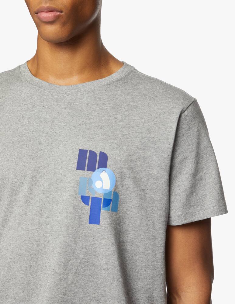 rinascente Isabel Marant Maglietta girocollo zaffareh logo piccolo - grigio