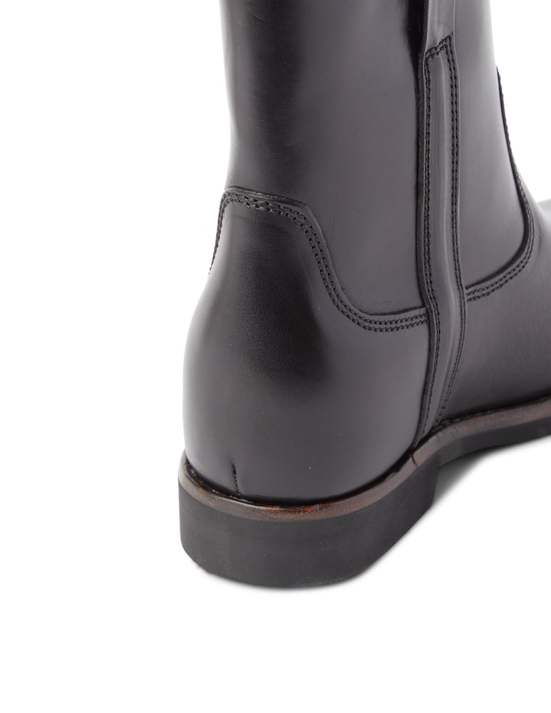 rinascente Isabel Marant Stivaletti con zeppa intera in pelle Susee - nero