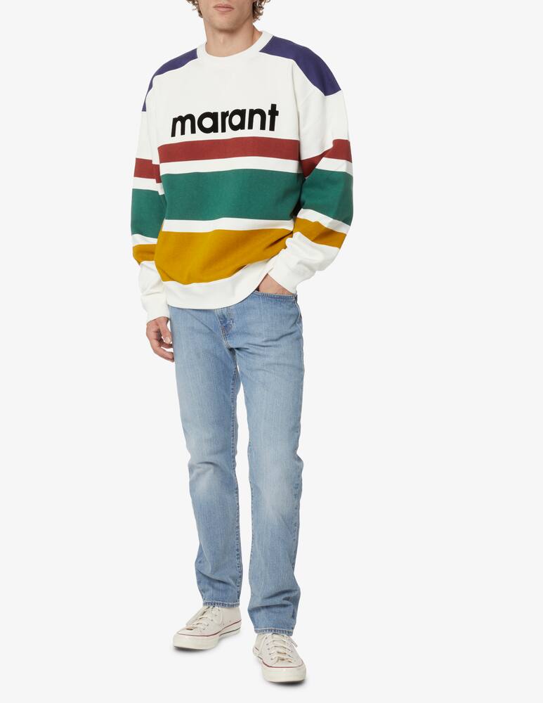 rinascente Isabel Marant Felpa girocollo a strisce - Multicolor