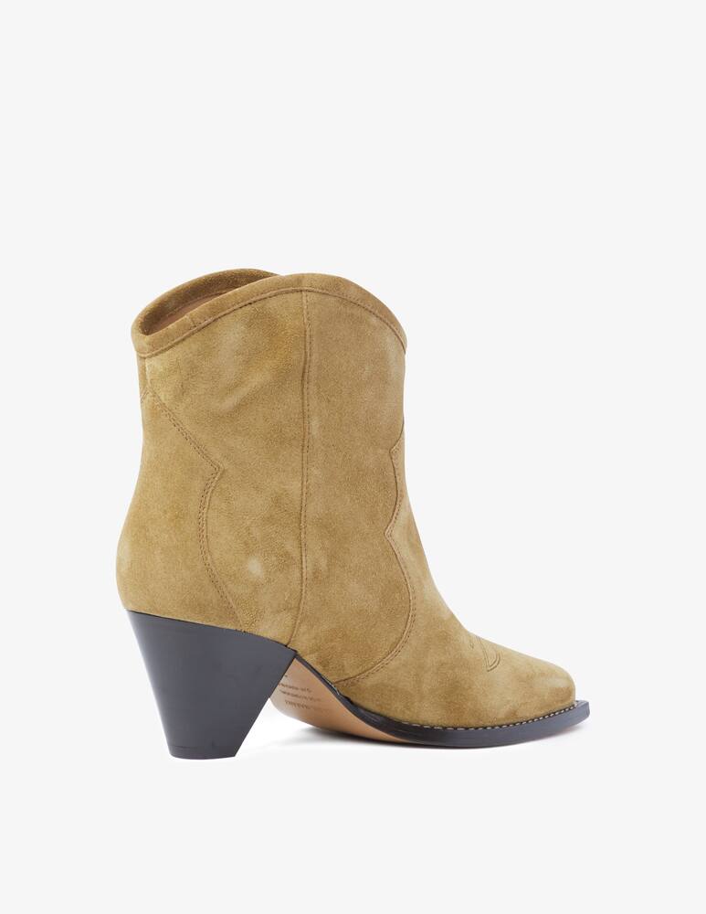 rinascente Isabel Marant Darzio booties texas - Brown