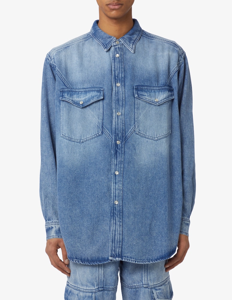 rinascente Isabel Marant Denim long sleeve shirt 