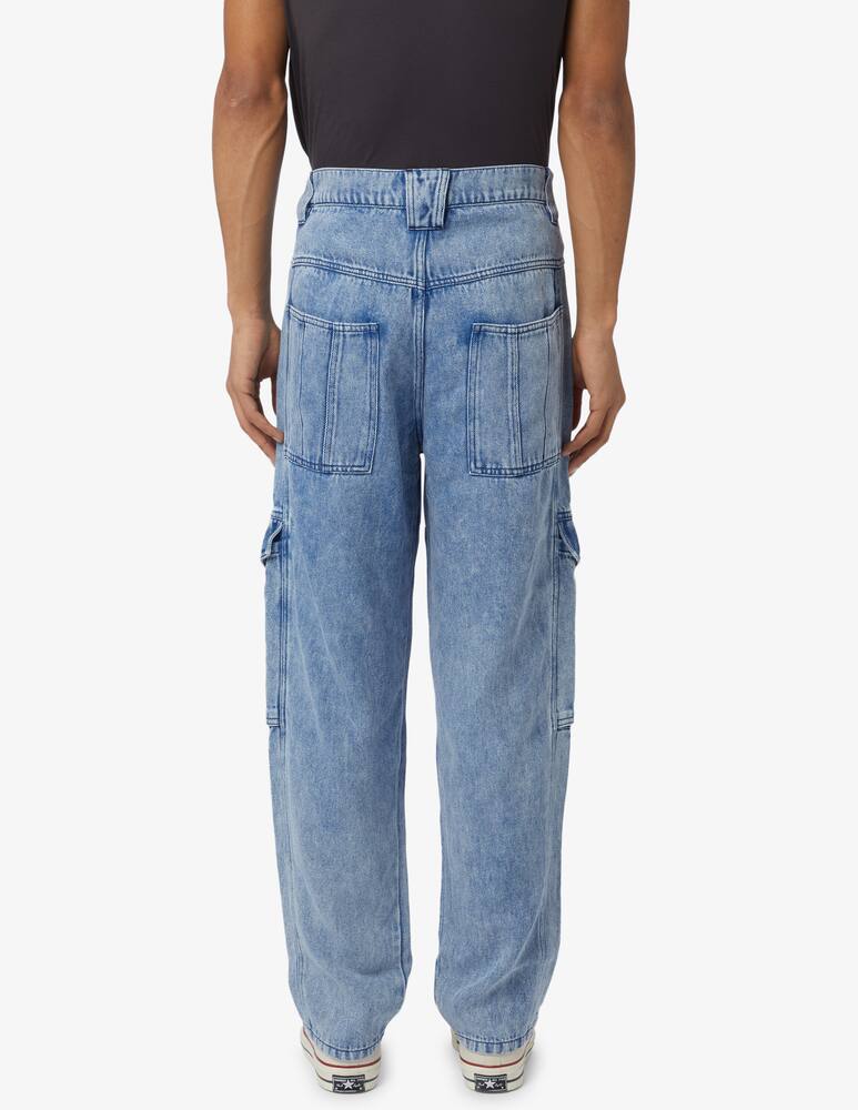 rinascente Isabel Marant Pantaloni cargo jogger in denim regular fit 