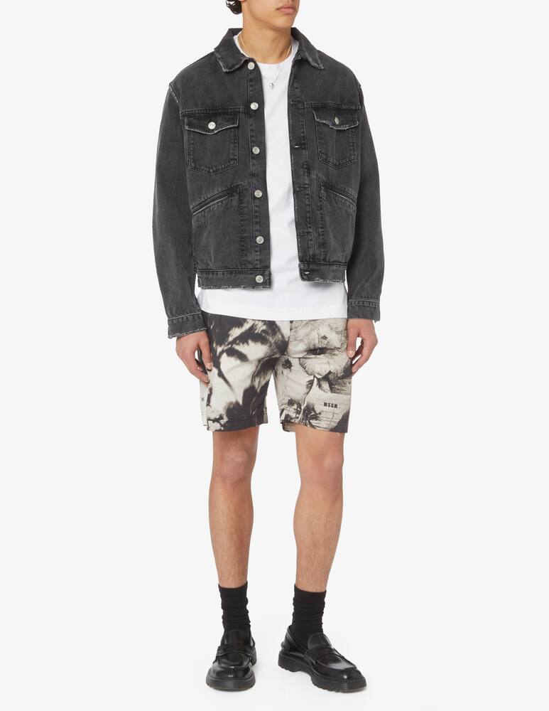 rinascente Isabel Marant Logo denim jacket