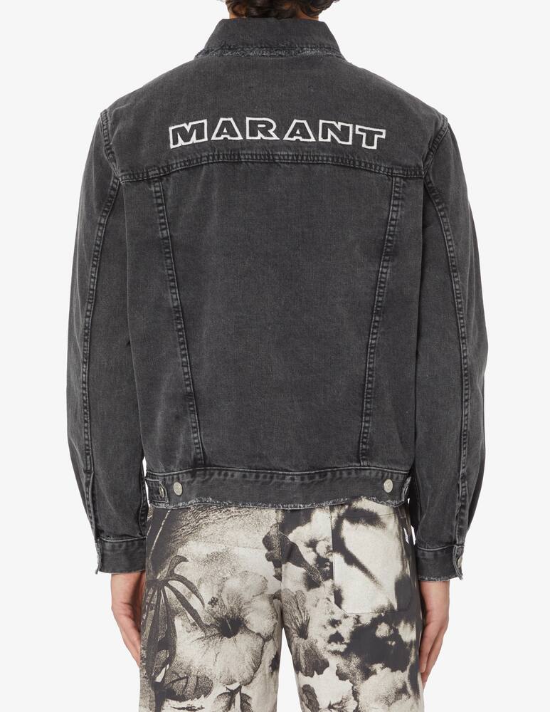 rinascente Isabel Marant Logo denim jacket