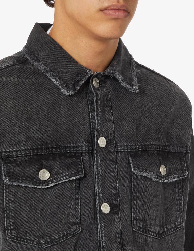rinascente Isabel Marant Logo denim jacket