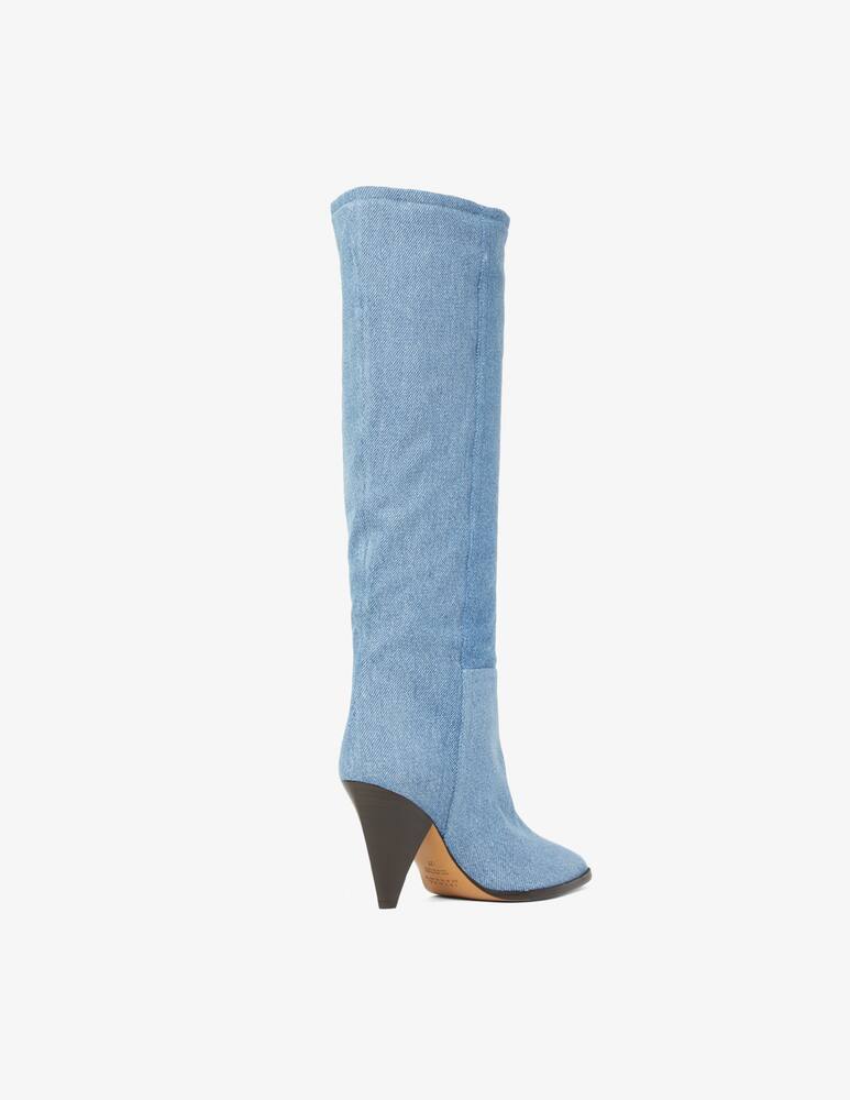 Isabel Marant Stivaletti morbidi in denim Ririo - immagine 4 Isabel Marant Stivaletti morbidi in denim Ririo - immagine 4