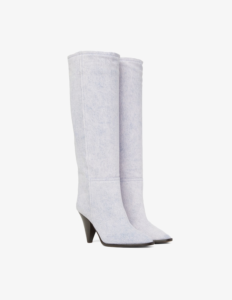 rinascente Isabel Marant Stivaletti morbidi in denim Ririo