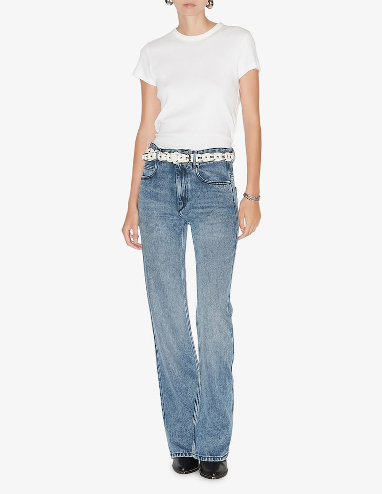 rinascente Isabel Marant Belvira denim trousers