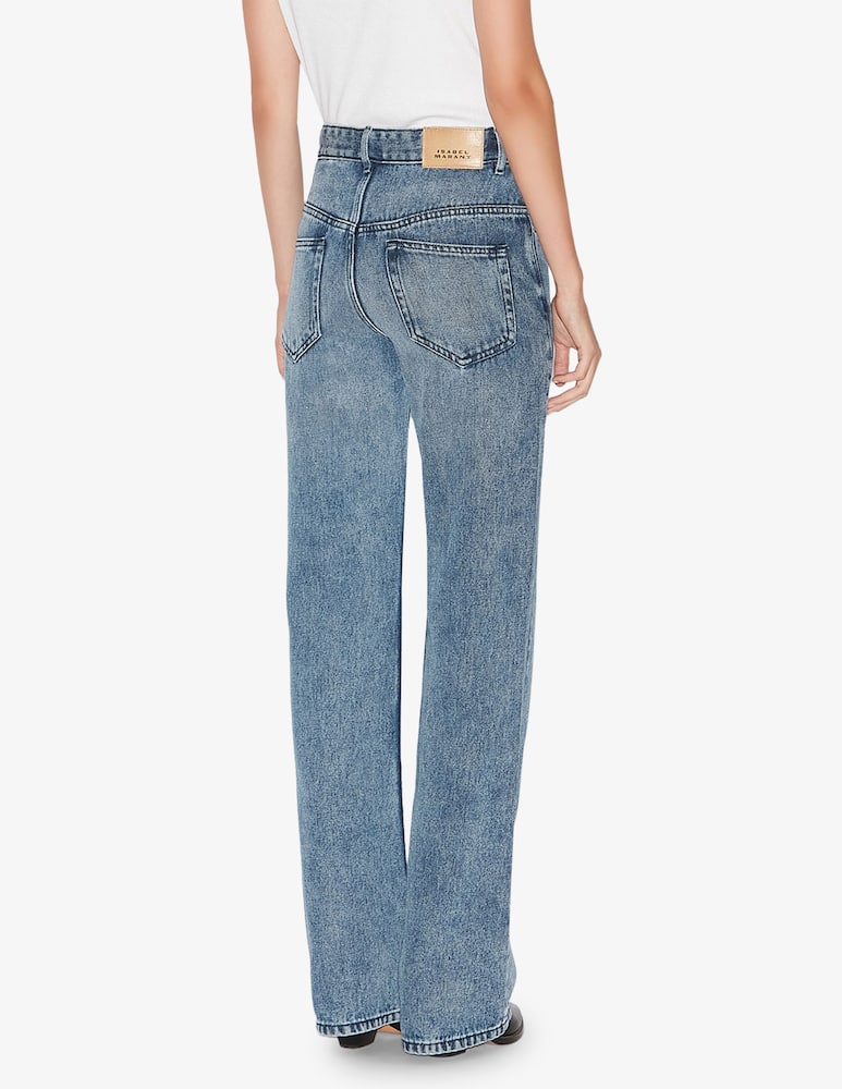 rinascente Isabel Marant Belvira denim trousers