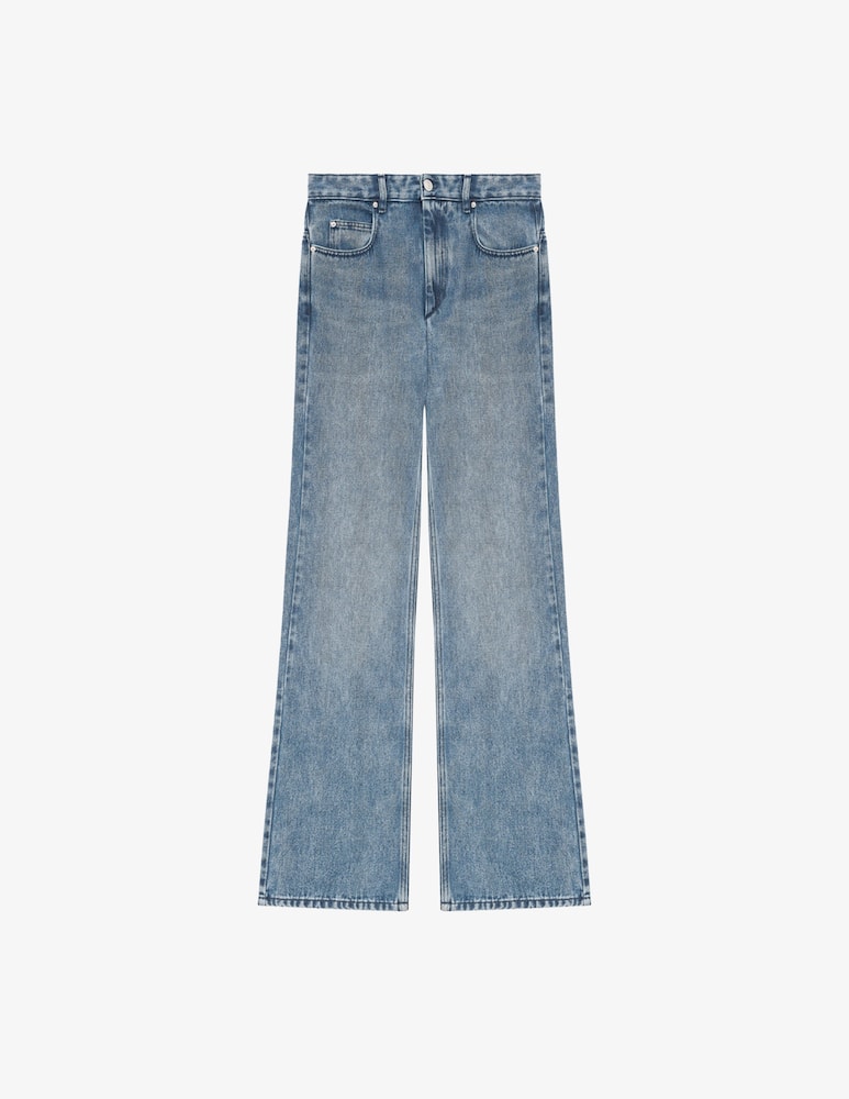 rinascente Isabel Marant Belvira denim trousers