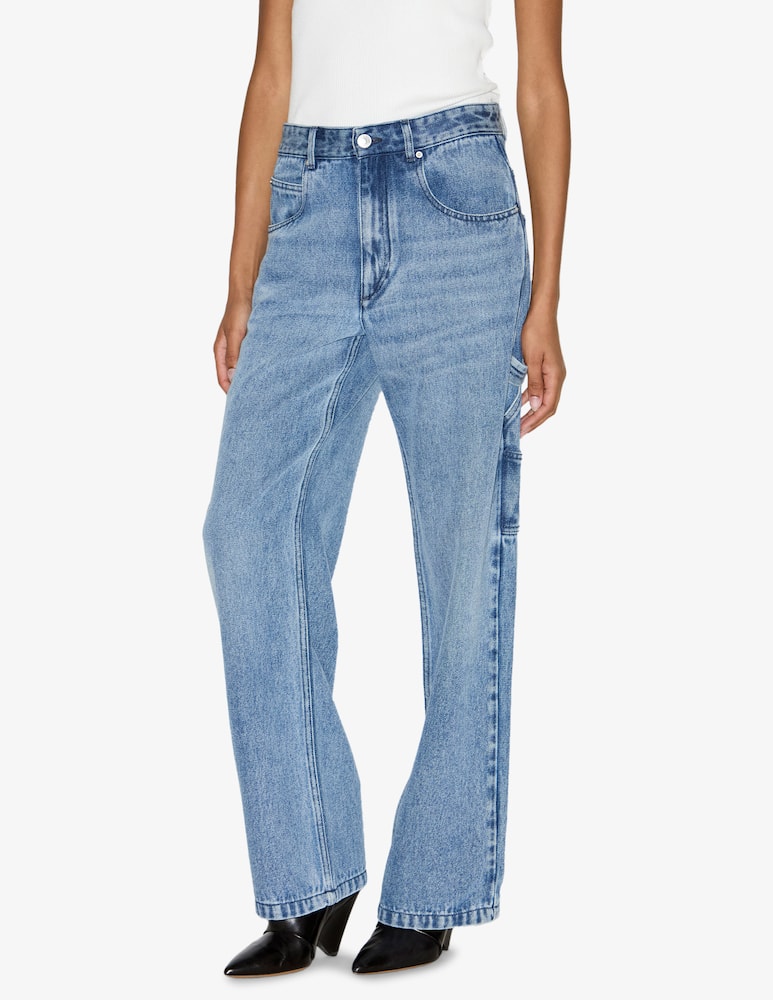 rinascente Isabel Marant Bymara denim trousers