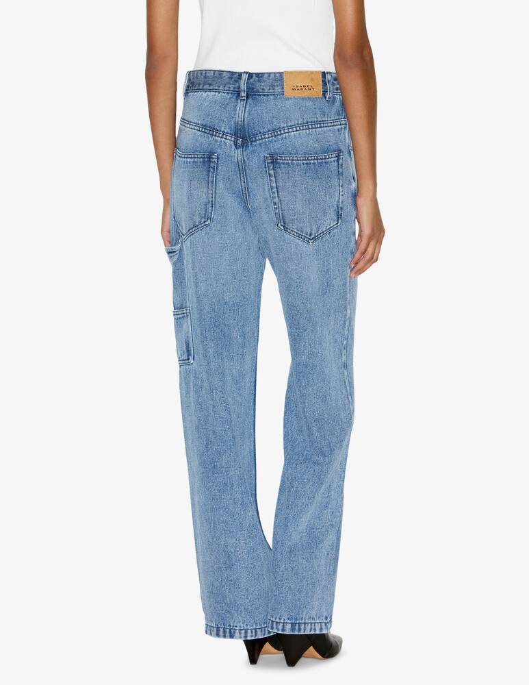 rinascente Isabel Marant Bymara denim trousers
