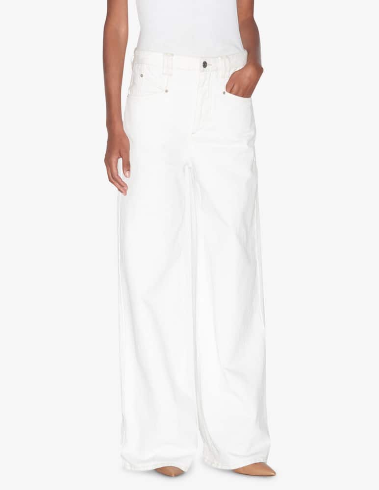 rinascente Isabel Marant Lemony wide-leg trousers