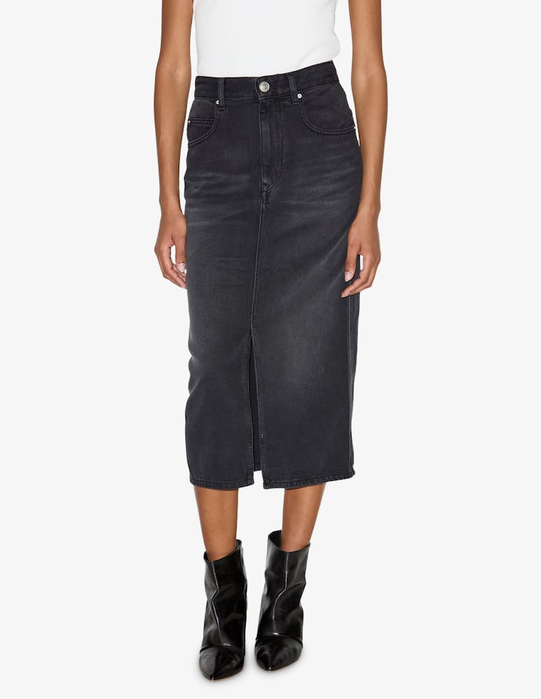 rinascente Isabel Marant Tilauria denim skirt