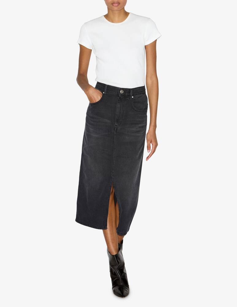rinascente Isabel Marant Tilauria denim skirt