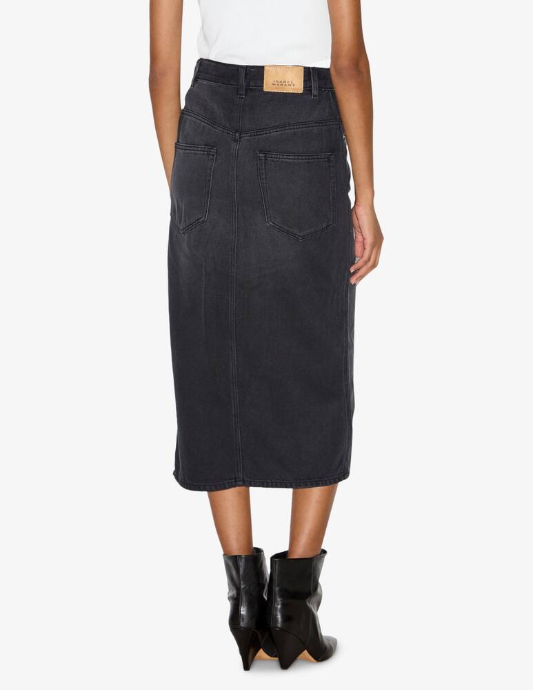 rinascente Isabel Marant Tilauria denim skirt