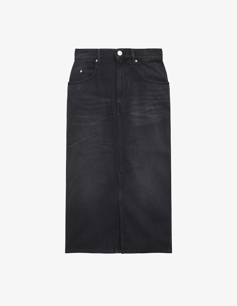 rinascente Isabel Marant Tilauria denim skirt