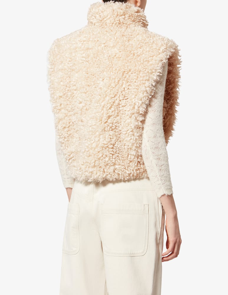 rinascente Marant Etoile Gilet in pelliccia sintetica