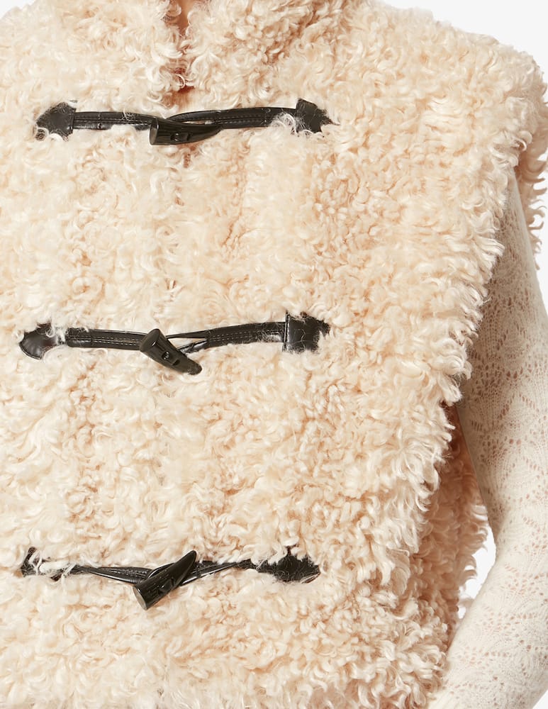 rinascente Marant Etoile Gilet in pelliccia sintetica