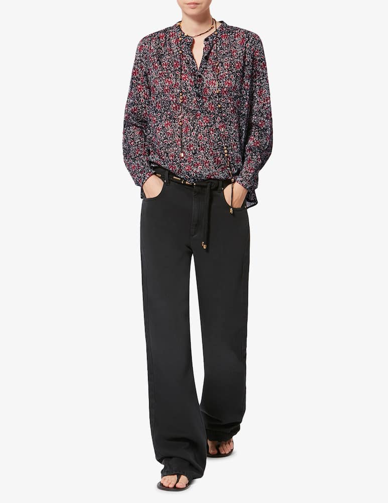 rinascente Isabel Marant Maria floral long sleeve top