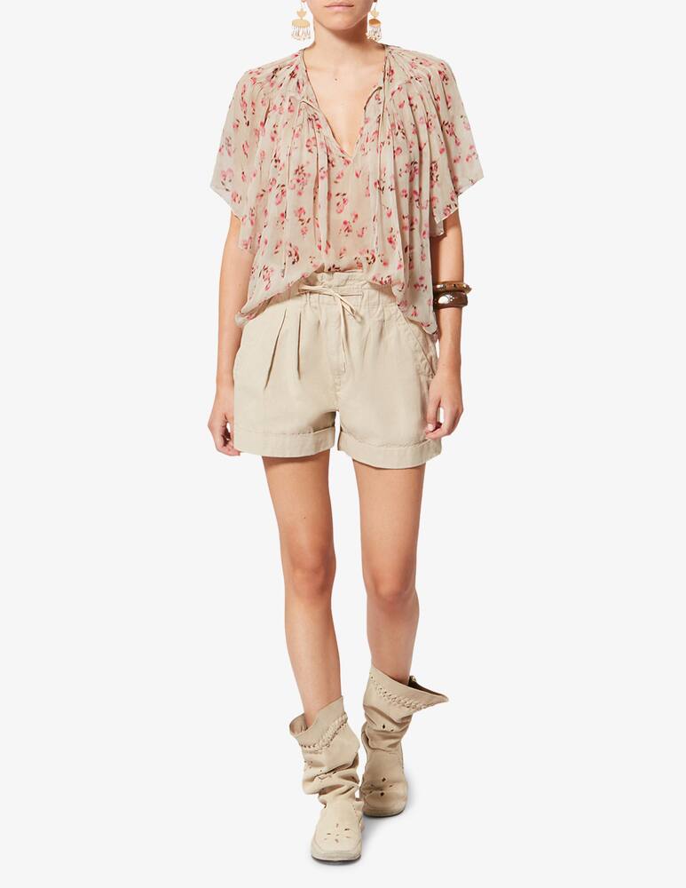 Marant Etoile Blusa a manica corta Neslya - immagine 2 Marant Etoile Blusa a manica corta Neslya - immagine 2