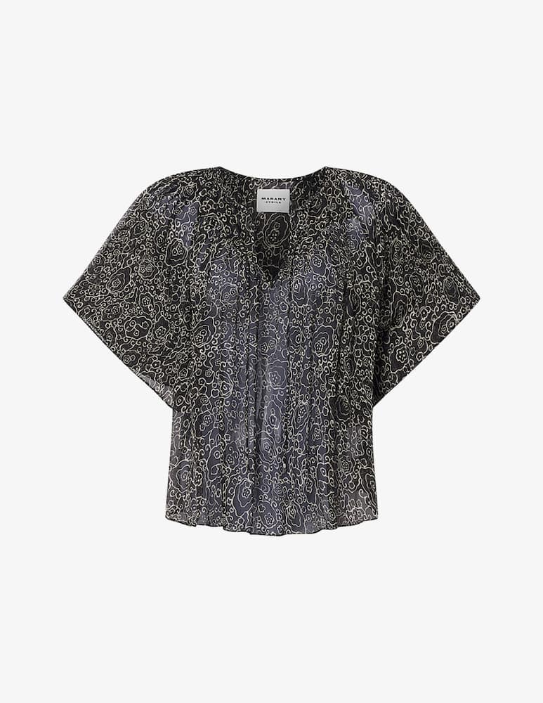 rinascente Isabel Marant Blusa a maniche corte Neslya